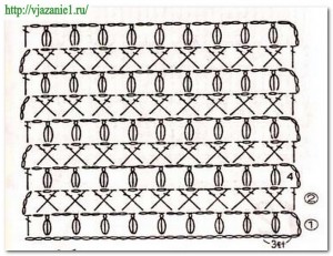 О вязании 22-300x231 Простые узоры