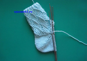 О вязании patka-300x212 Как вязать пятку носка Носки Спицы Учимся вязать